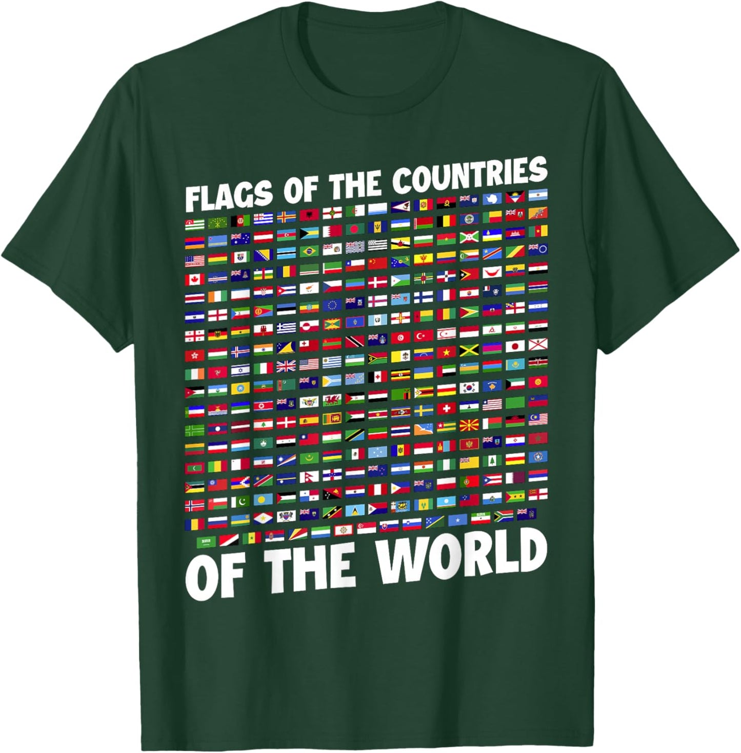 Humanity & Traveler Designs Men's Earth Day Flag - Black, Small T-Shirt - T-Shirt | Forest