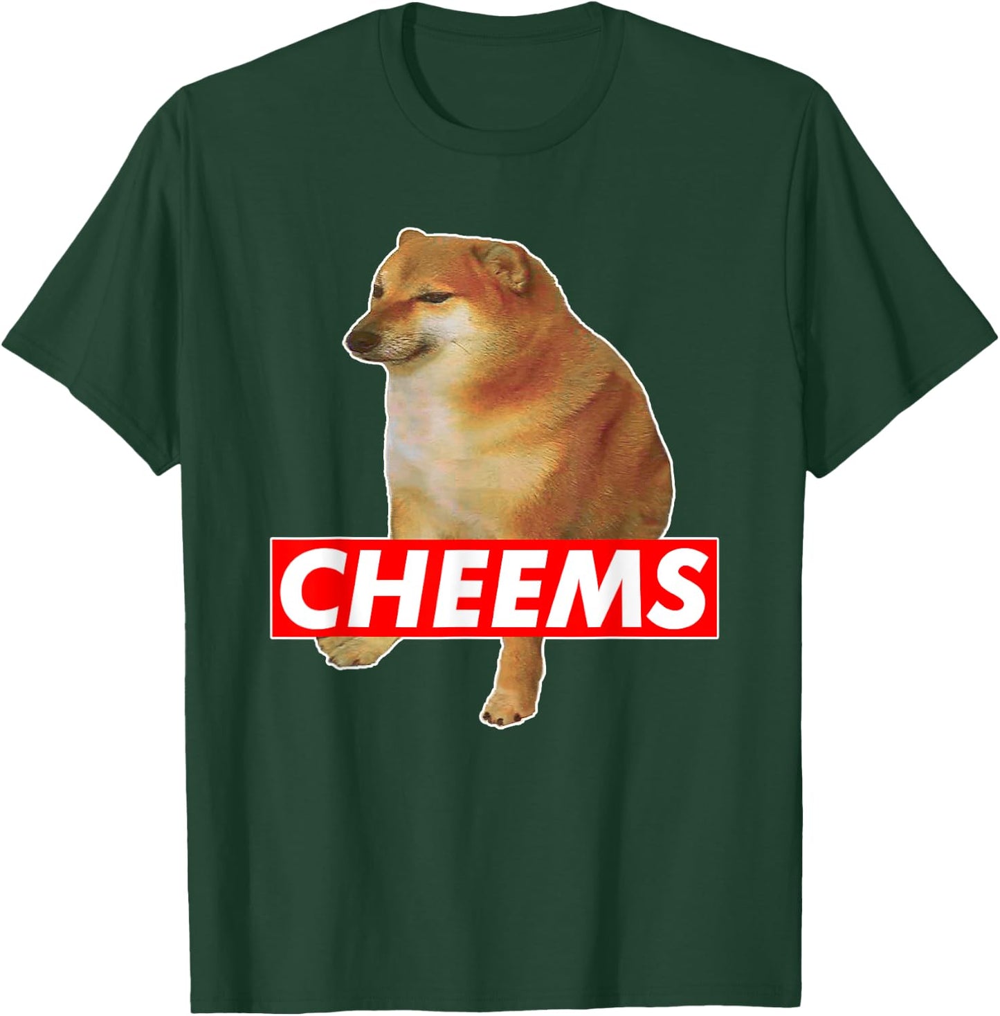 Cheems Ironic Doge Meme T-Shirt - T-Shirt | Forest