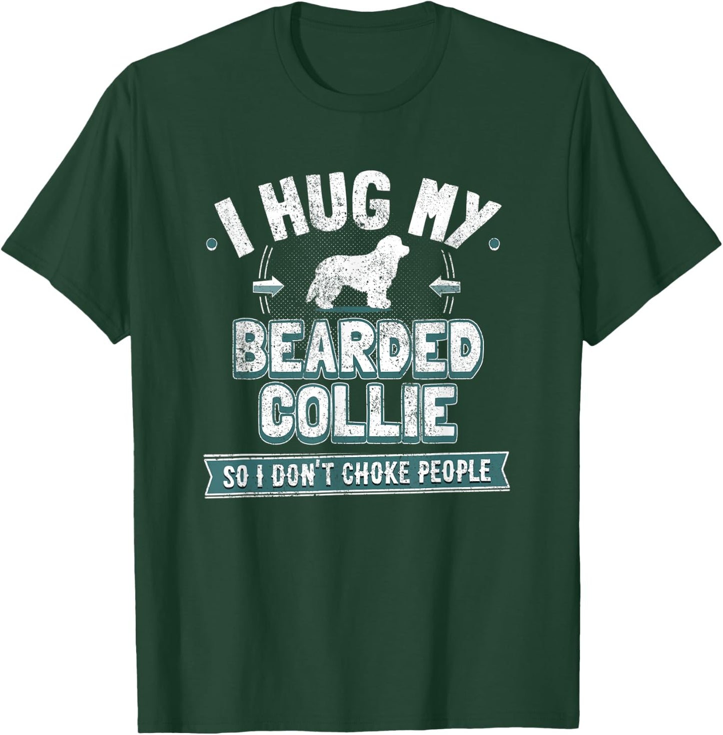 Bearded Collie T-Shirt - T-Shirt | Forest