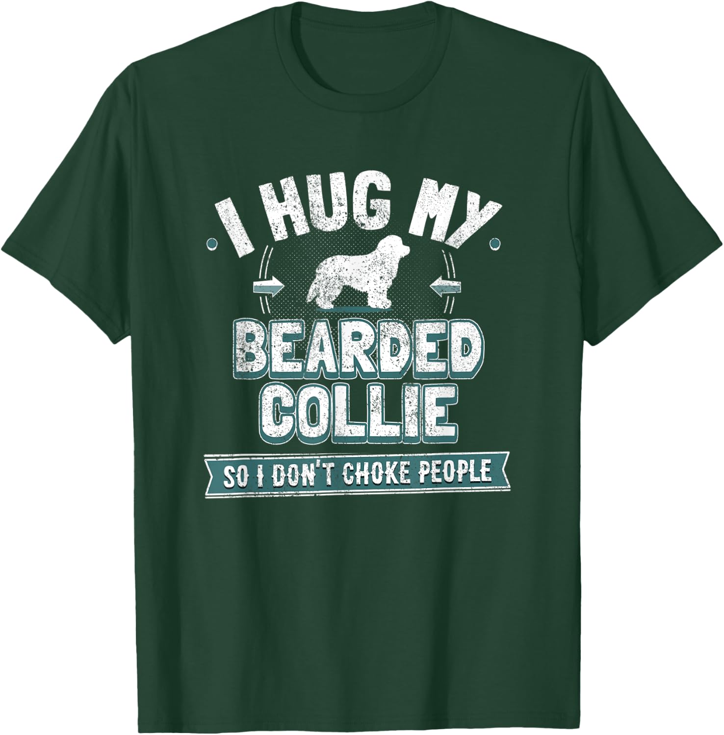 Bearded Collie T-Shirt - T-Shirt | Forest