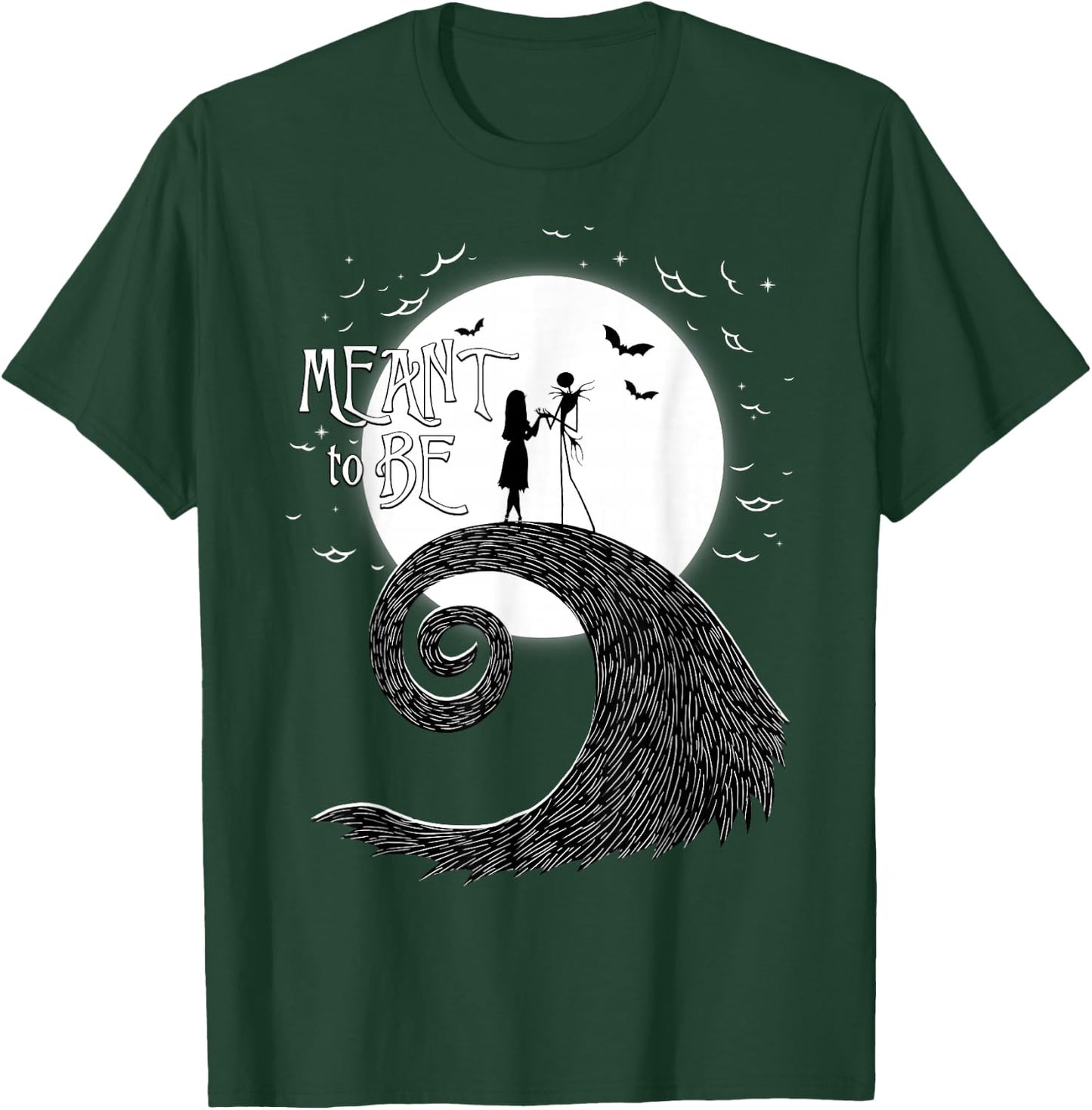 Disney The Nightmare Before Christmas Jack and Sally T-Shirt - T-Shirt | Forest