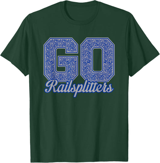 Lincoln Railsplitters GO! School Pride T-Shirt - T-Shirt | Forest