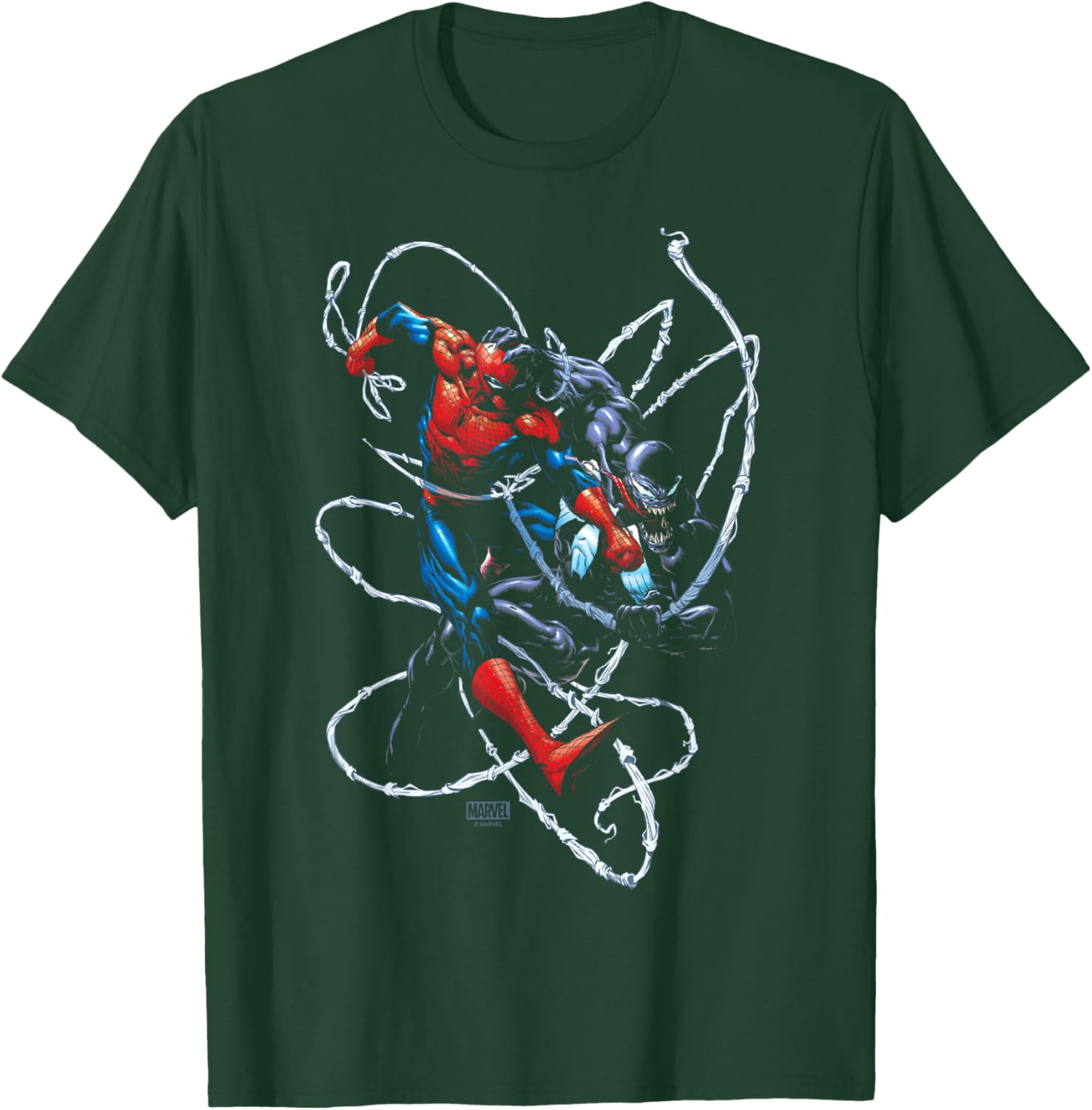 Venom - Venom vs. Spider-Man T-Shirt - T-Shirt | Forest