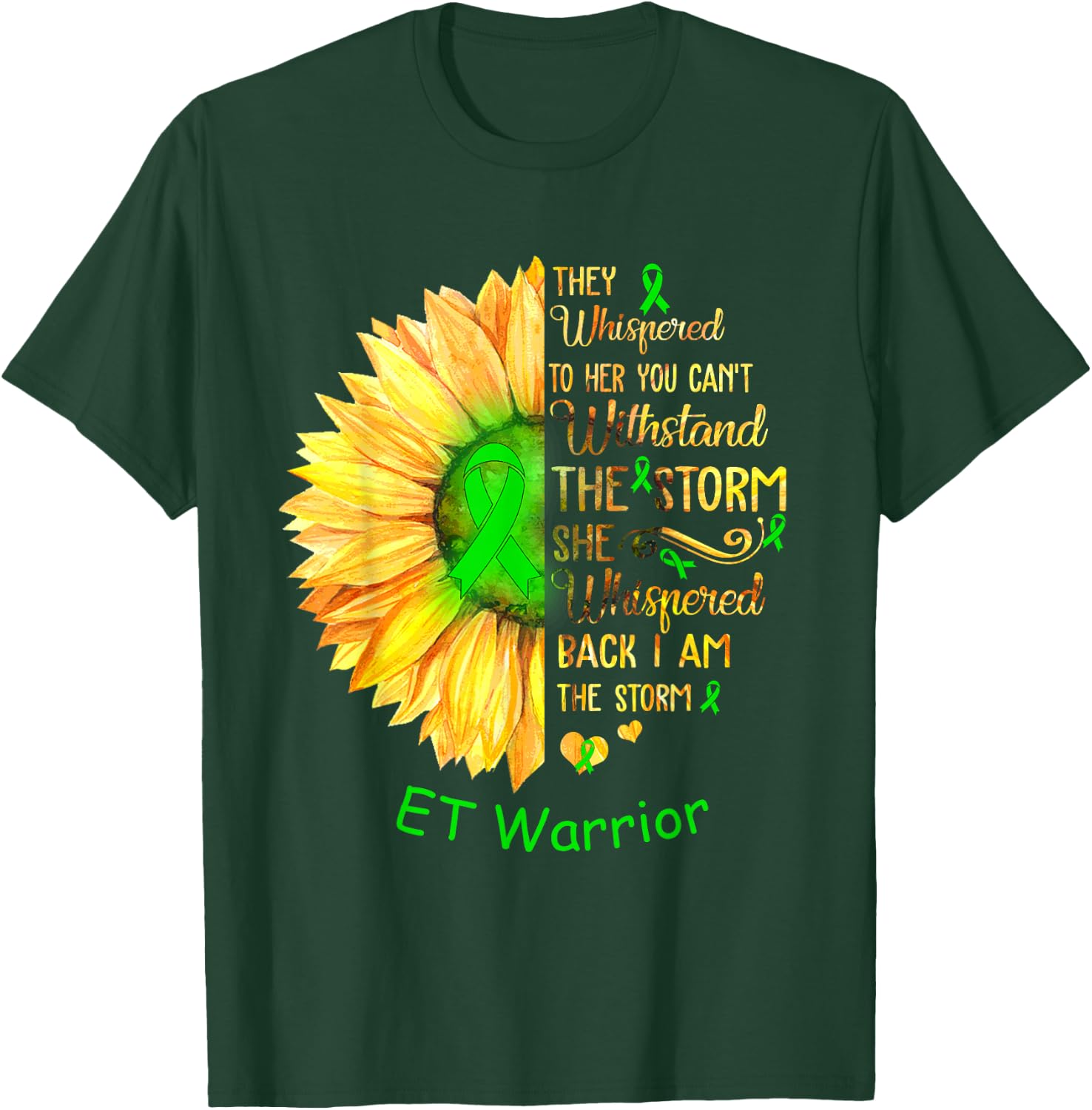 I am the Storm ET Warrior T-Shirt - T-Shirt | Forest
