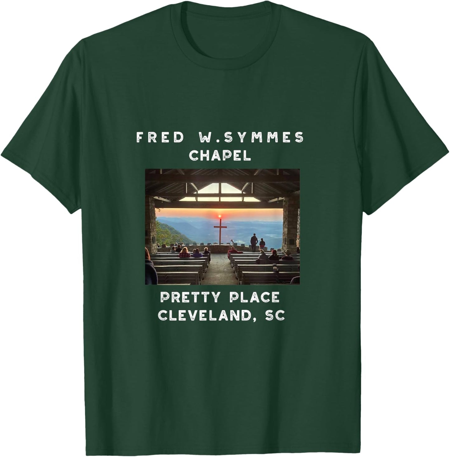 Buffalo Symmes Chapel Pretty Place South Carolina T-Shirt - T-Shirt | Forest
