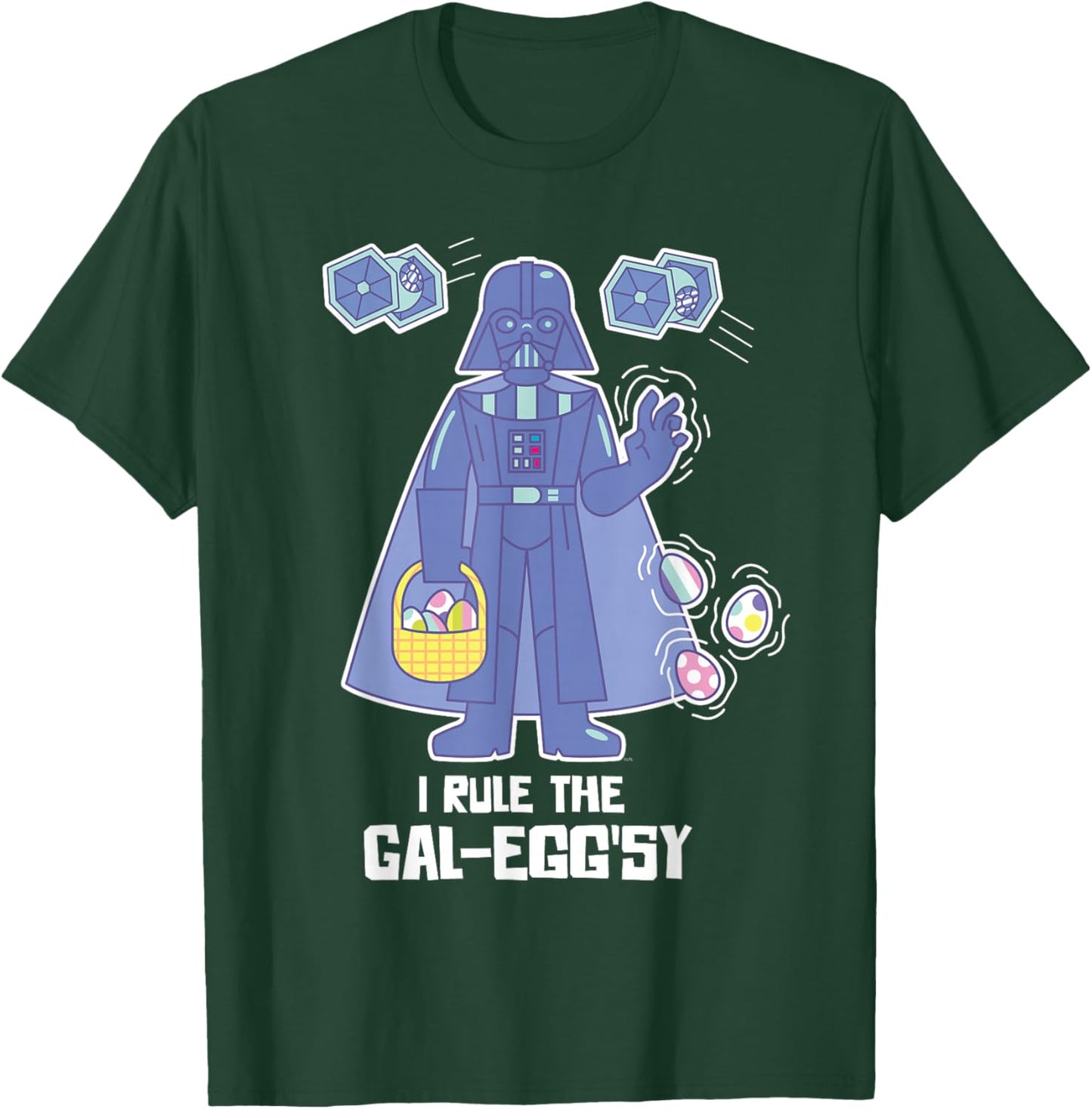 Star Wars Darth Vader I Rule the Gal-Egg’sy Funny Easter T-Shirt - T-Shirt | Forest