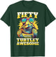 Tortoise 50th Birthday Turtle Age 50 Years T-Shirt - T-Shirt | Forest