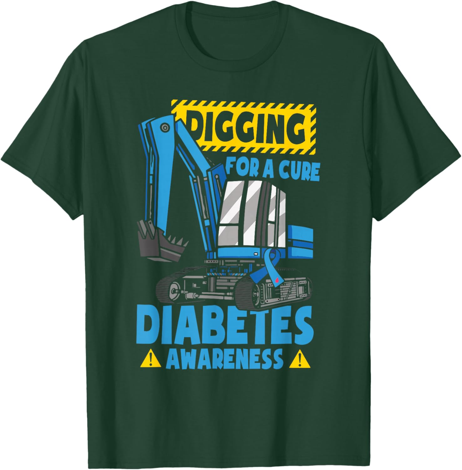 T1d Toddler Diabetes Awareness Diabetic T-Shirt - T-Shirt | Forest