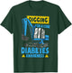 T1d Toddler Diabetes Awareness Diabetic T-Shirt - T-Shirt | Forest