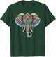 Ganesh Chaturthi Hindu Festival Elephant Lord Ganesha T-Shirt - T-Shirt | Forest