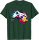 Control All The Things Video Game Controller Gamer Boys Men T-Shirt - T-Shirt | Forest
