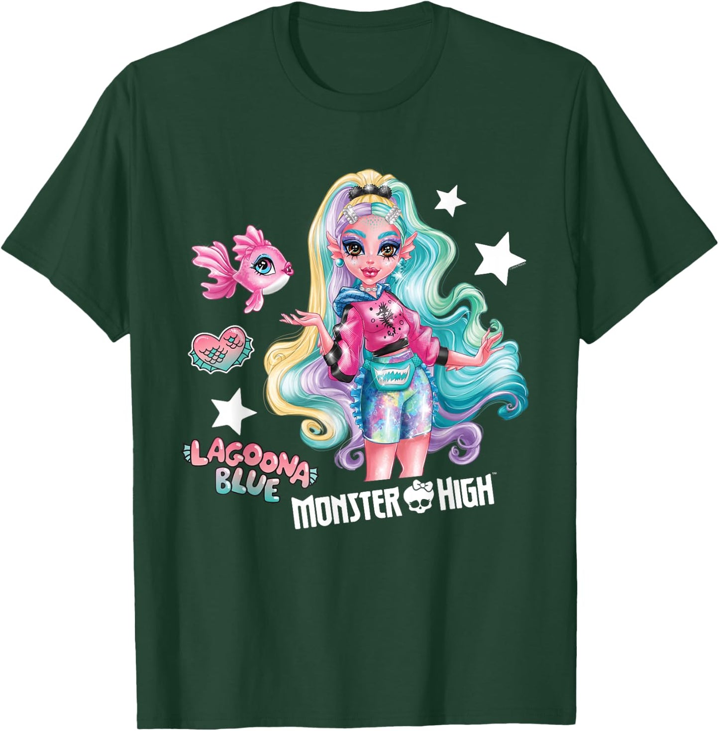 Monster High - Lagoona Blue T-Shirt - T-Shirt | Forest