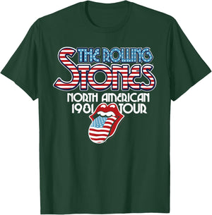 Rolling Stones Official NA Tour 1981 T-Shirt - T-Shirt | Forest