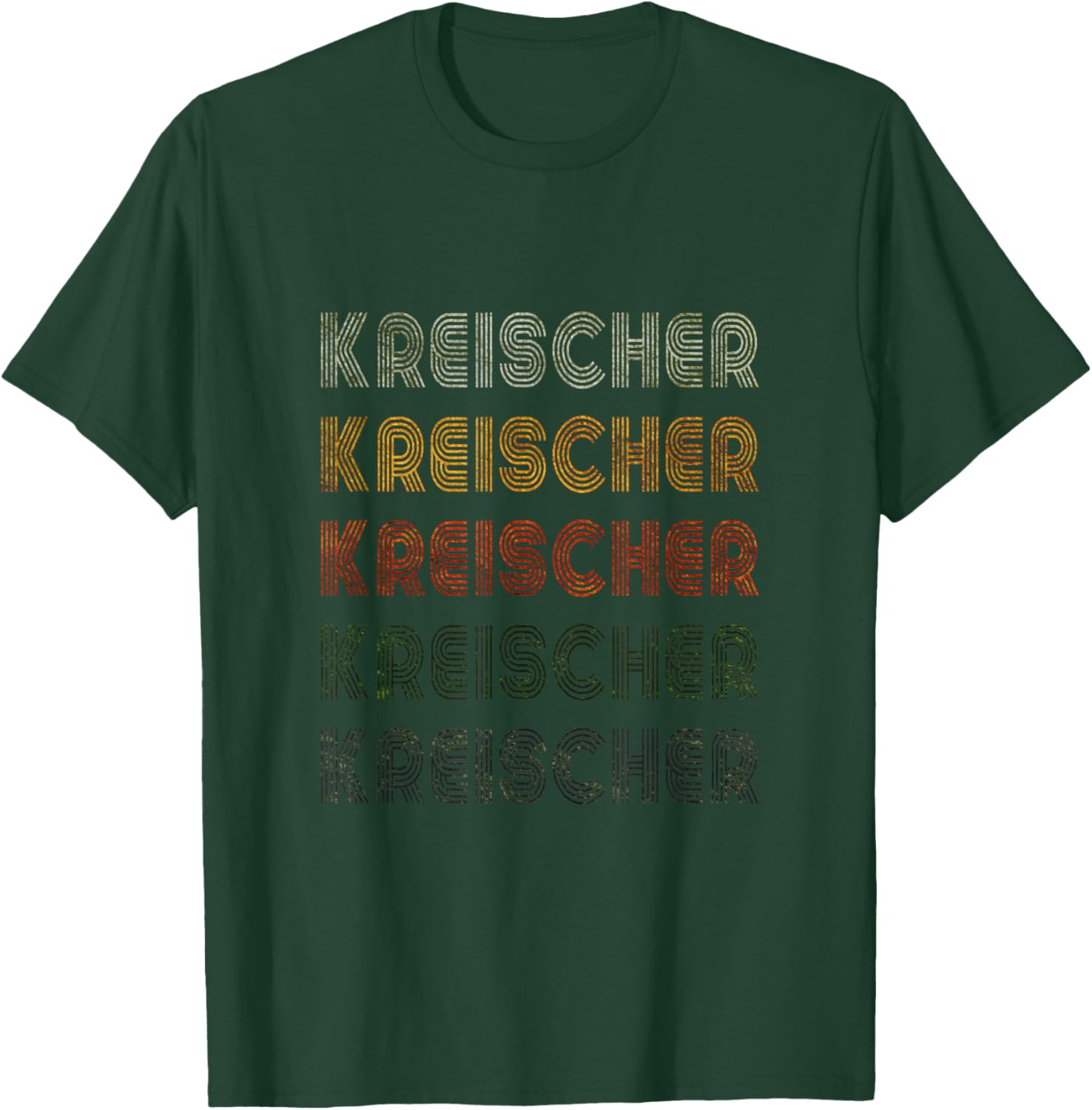Love Heart Kreischer Grunge Vintage Black Kreischer T-Shirt - T-Shirt | Forest