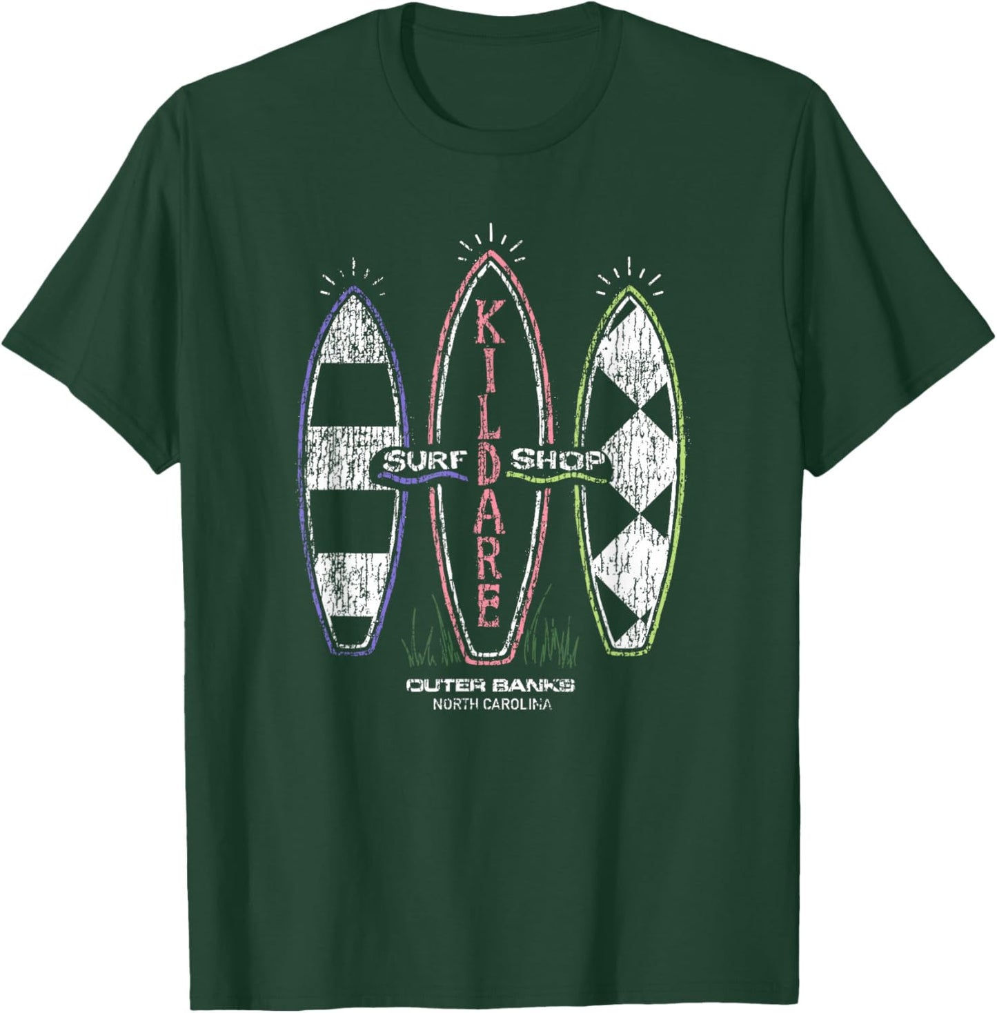 Outer Banks Kildare Surf Shop Pocket Logo T-Shirt - T-Shirt | Forest