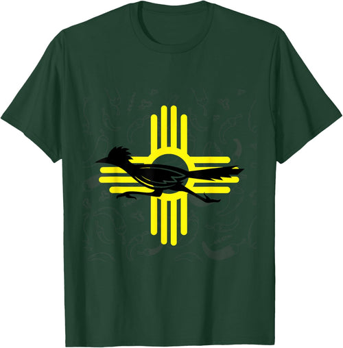 Southwestern New Mexico Spirit Road Runner Zia Chile Pepper