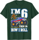 I'm 6 Bigfoot Sasquatch Monster Truck Kids 6th Birthday Boy T-Shirt - T-Shirt | Forest