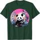 Vaporwave Panda Bear I Aesthetic Panda T-Shirt - T-Shirt | Forest