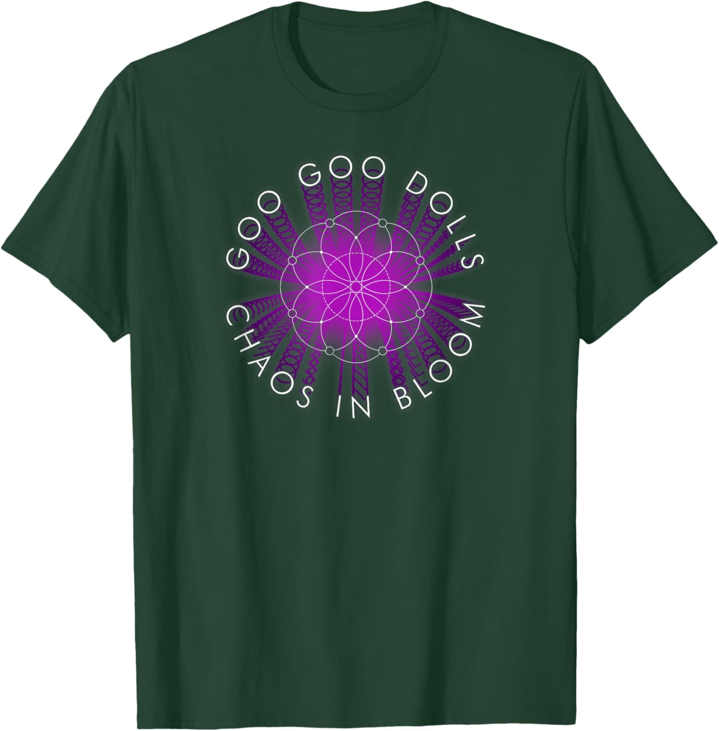 Goo Goo Dolls Chaos Venn Diagram T-Shirt - T-Shirt | Forest