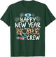 Happy New Year Nurse Crew Stethoscope Leopard NYE Party T-Shirt - T-Shirt | Forest