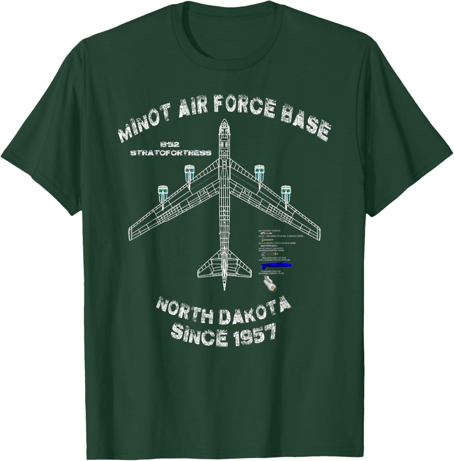 Minot AFB T-Shirt - T-Shirt | Forest