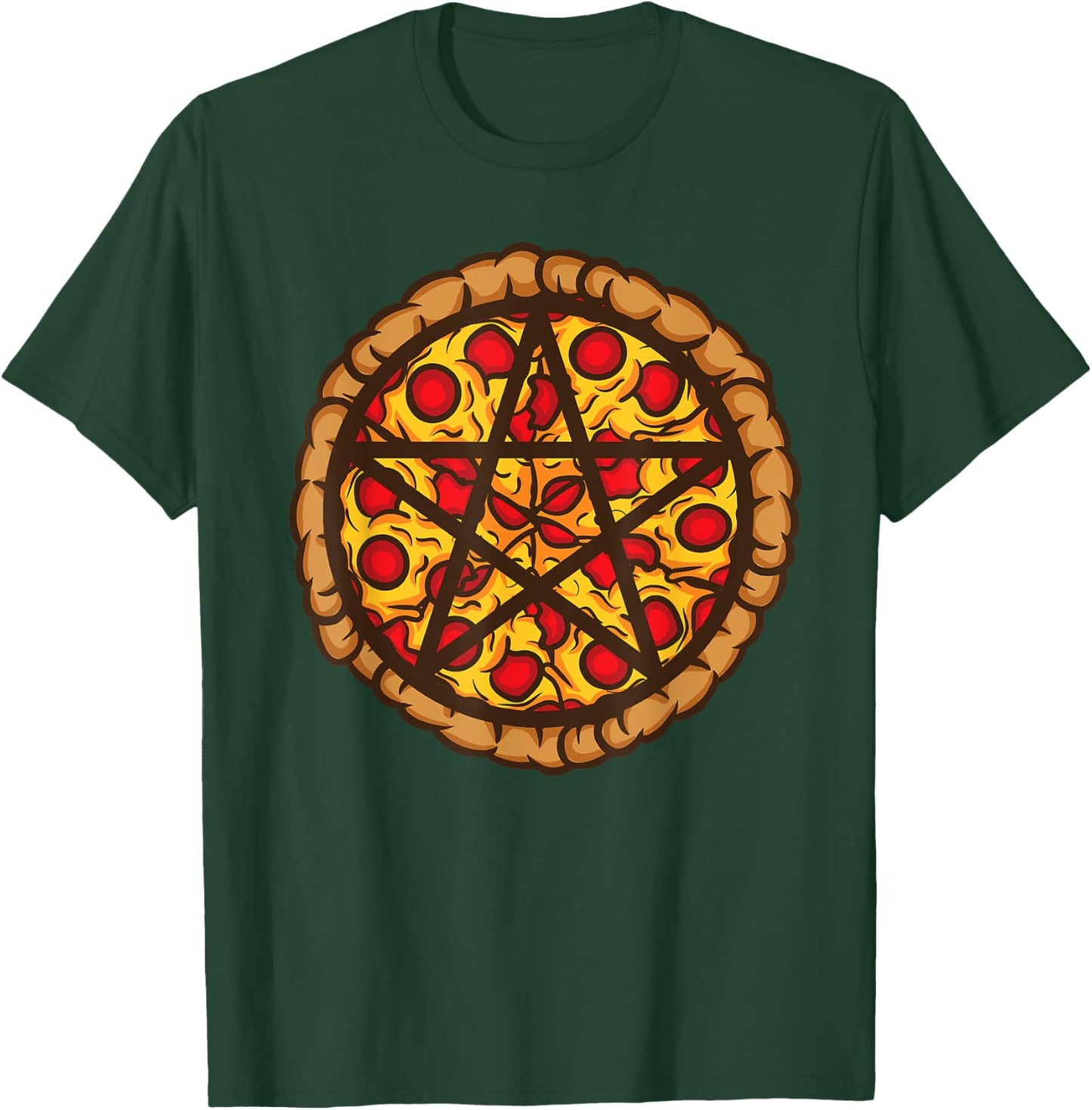 Pizza Design Women Italian Restaurant Pizza Lover T-Shirt - T-Shirt | Forest