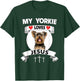 My Yorkie Loves Jesus Christian Yorkshire Terrier Dog Parent T-Shirt - T-Shirt | Forest