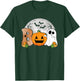 Boo Halloween Pumpkin Ghost Scary Halloween Men Women Kids T-Shirt - T-Shirt | Forest