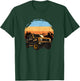 Retro-Vintage-Stil passend für Jimny GJ JB74 Fans Offroad T-Shirt - T-Shirt | Forest