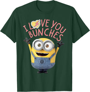 Despicable Me Minions I Love You Bunches T-Shirt - T-Shirt | Forest