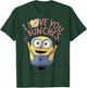 Despicable Me Minions I Love You Bunches T-Shirt - T-Shirt | Forest
