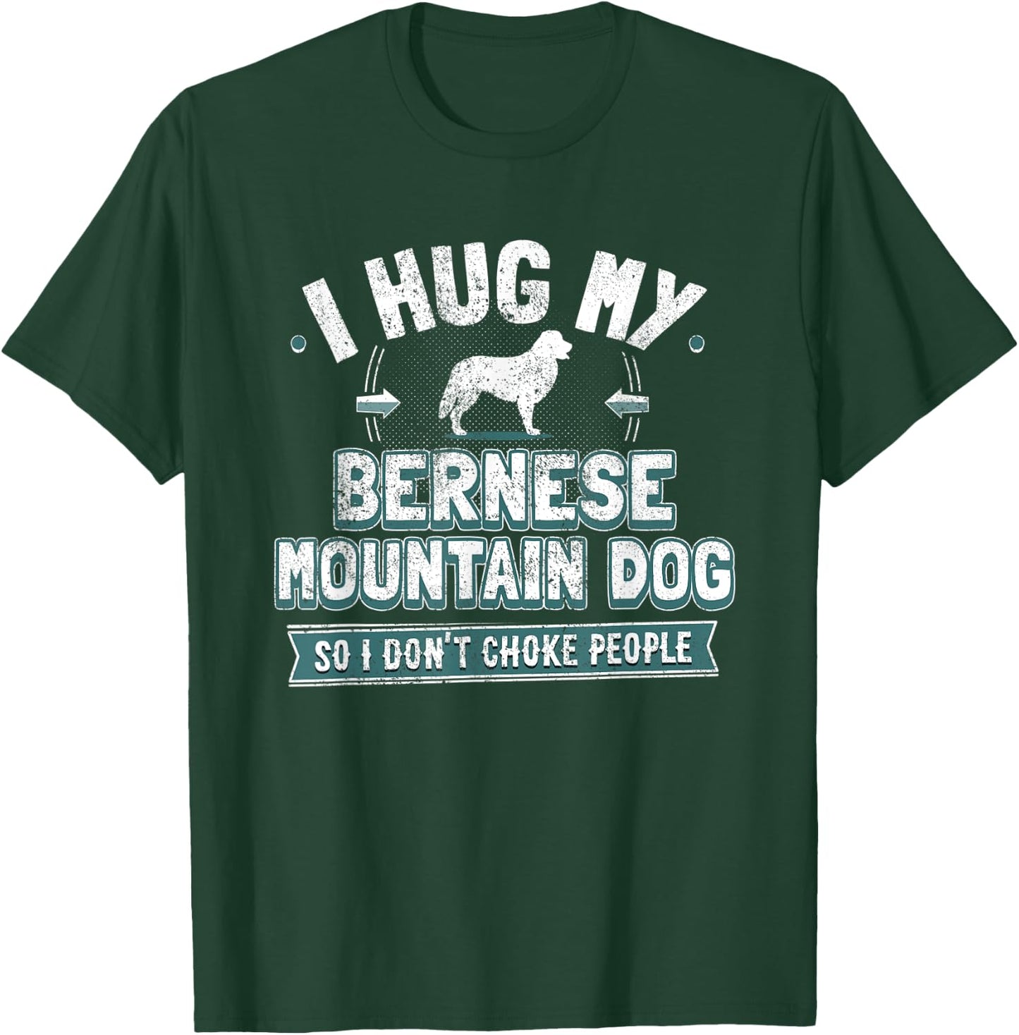 Bernese Mountain Dog Men Women Kids T-Shirt - T-Shirt | Forest