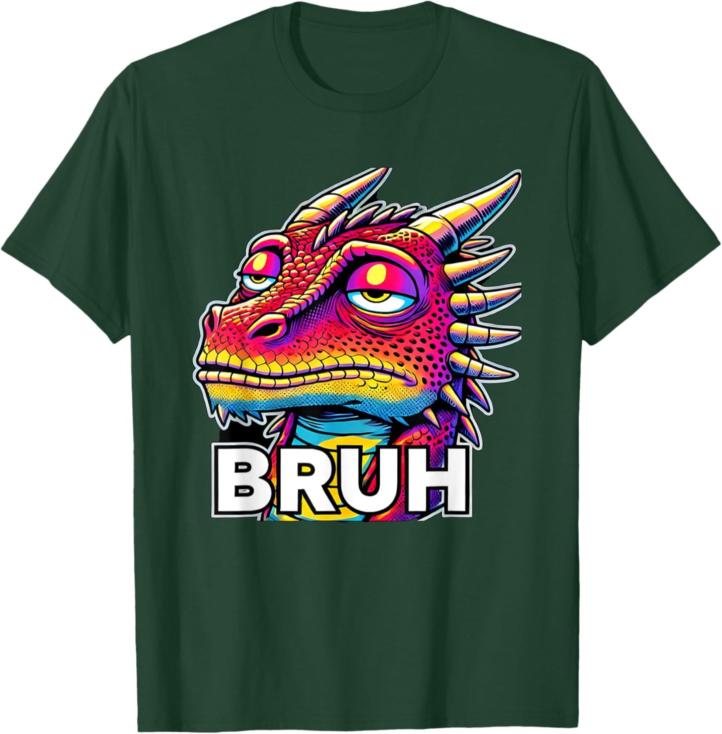 Humor Dragon Bruh T-Shirt - T-Shirt | Forest