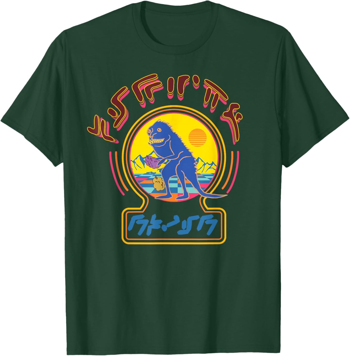 Marvel Guardians of the Galaxy Volume 3 Alien Creature Sign T-Shirt - T-Shirt | Forest