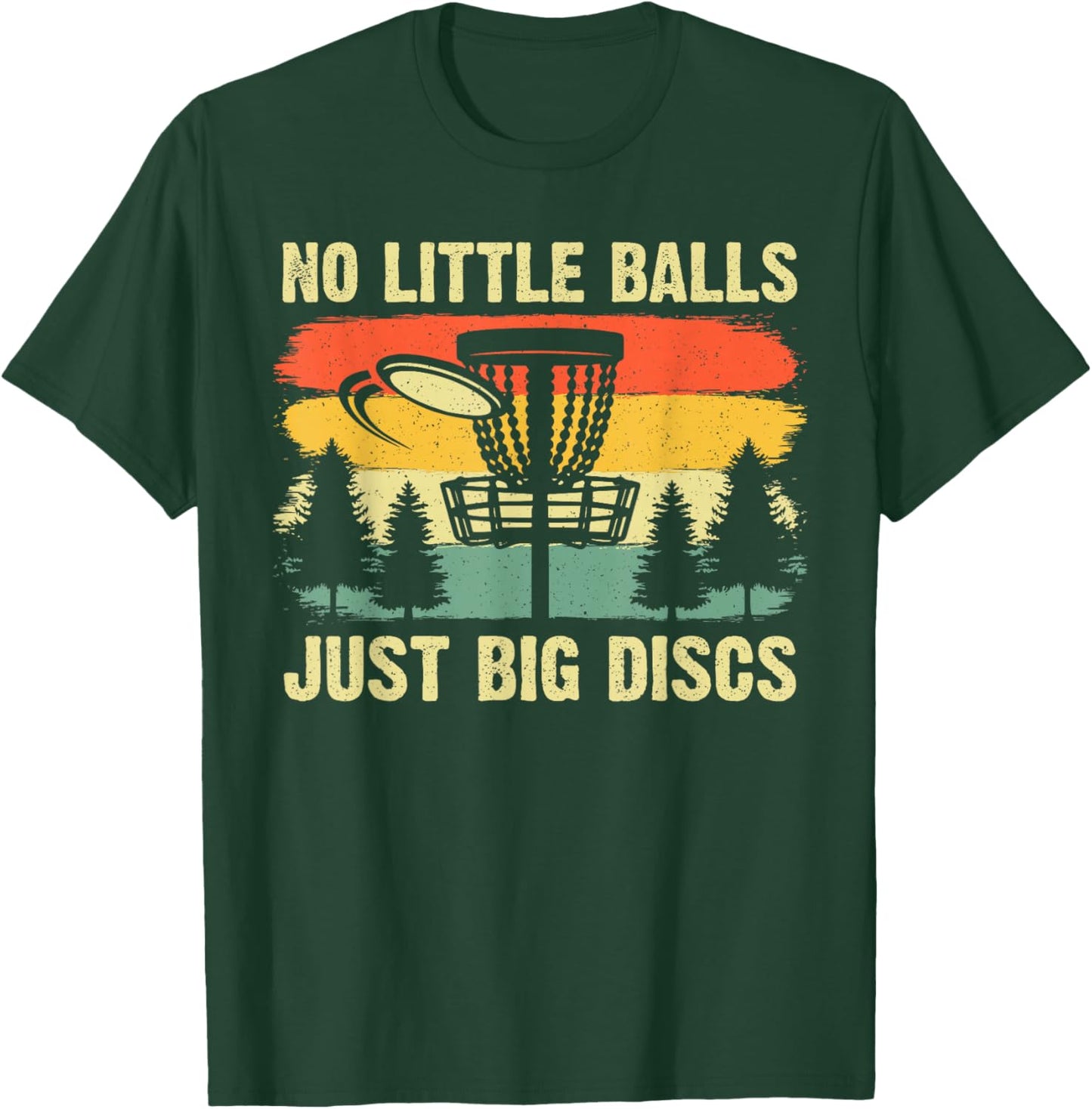 Funny Disc Golf Design Women Kids Disc Golf Lover T-Shirt - T-Shirt | Forest