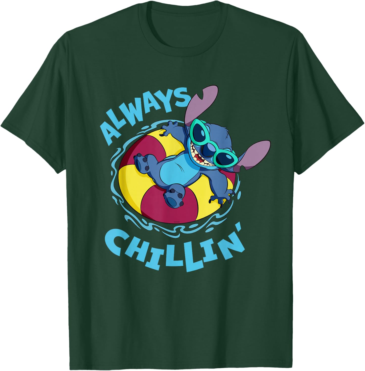 Disney Lilo & Stitch Always Chillin' T-Shirt - T-Shirt | Forest