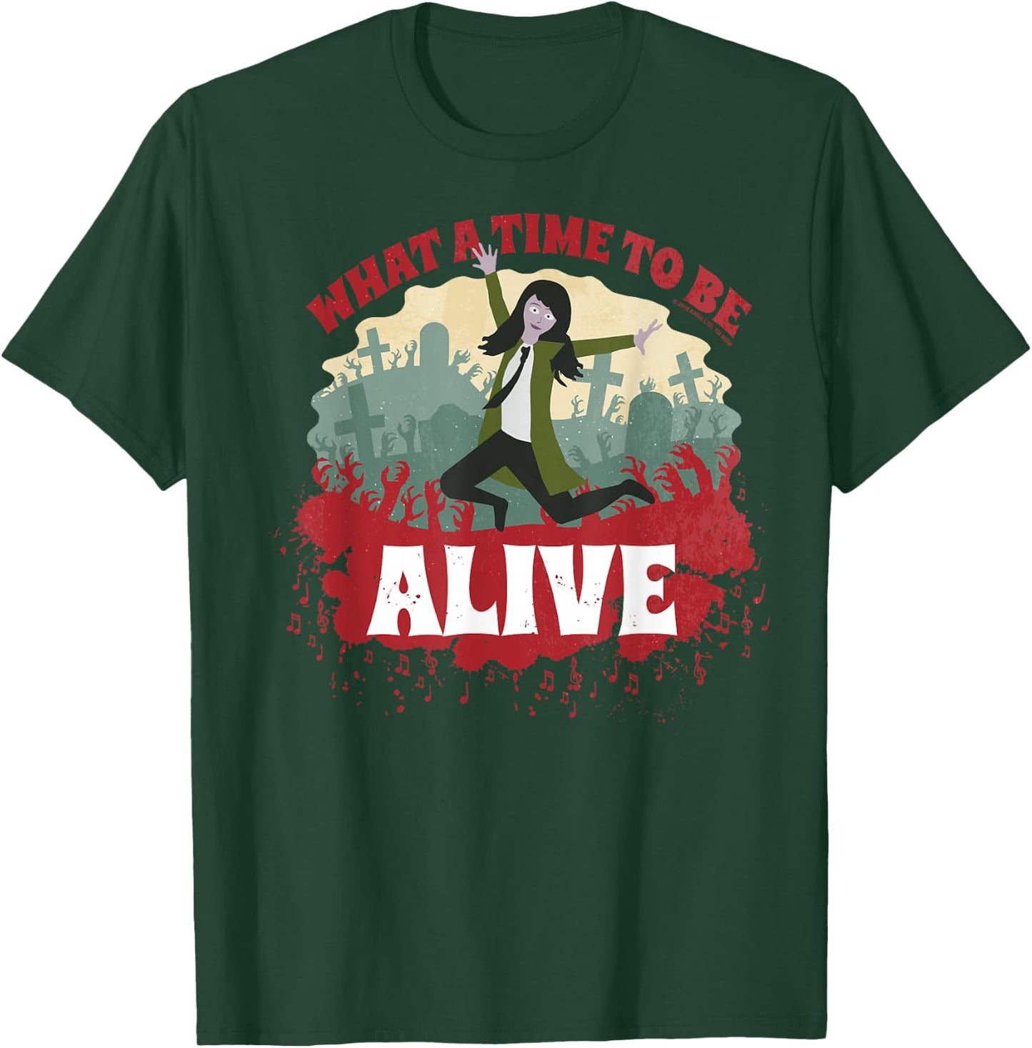 Anna and the Apocalypse What A Time To Be Alive T-Shirt - T-Shirt | Forest