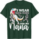 I Wear Zebra Stripe For My Nana Carcinoid Cancer Awareness T-Shirt - T-Shirt | Forest