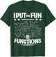 Funny Math Teacher Joke Teaching Math T-Shirt - T-Shirt | Forest