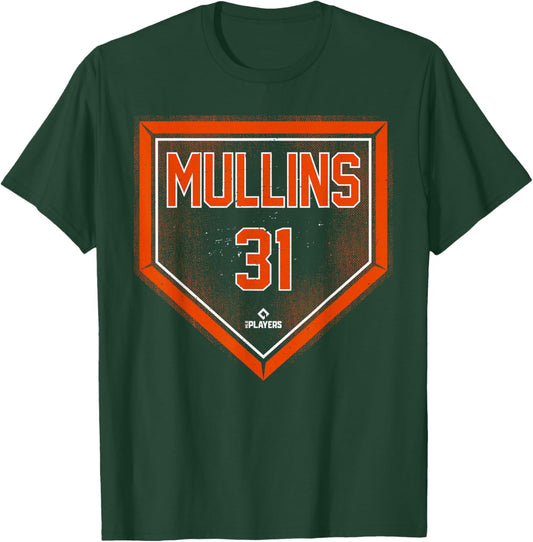 Cedric Mullins Home Plate Gameday Cedric Mullins Baltimore T-Shirt - T-Shirt | Forest