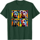 Staffordshire Bull Terrier Pop Art Colorful Drawing Staffie T-Shirt - T-Shirt | Forest