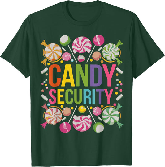 Candy Security Candyland Halloween Costume Kids Teens Adult T-Shirt - T-Shirt | Forest