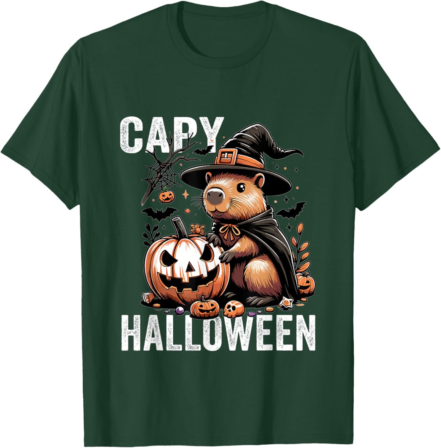 Capy Halloween Capybara Costume T-Shirt - T-Shirt | Forest
