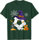 Funny Witch Soccer Halloween Costume Soccer Lover T-Shirt - T-Shirt | Forest