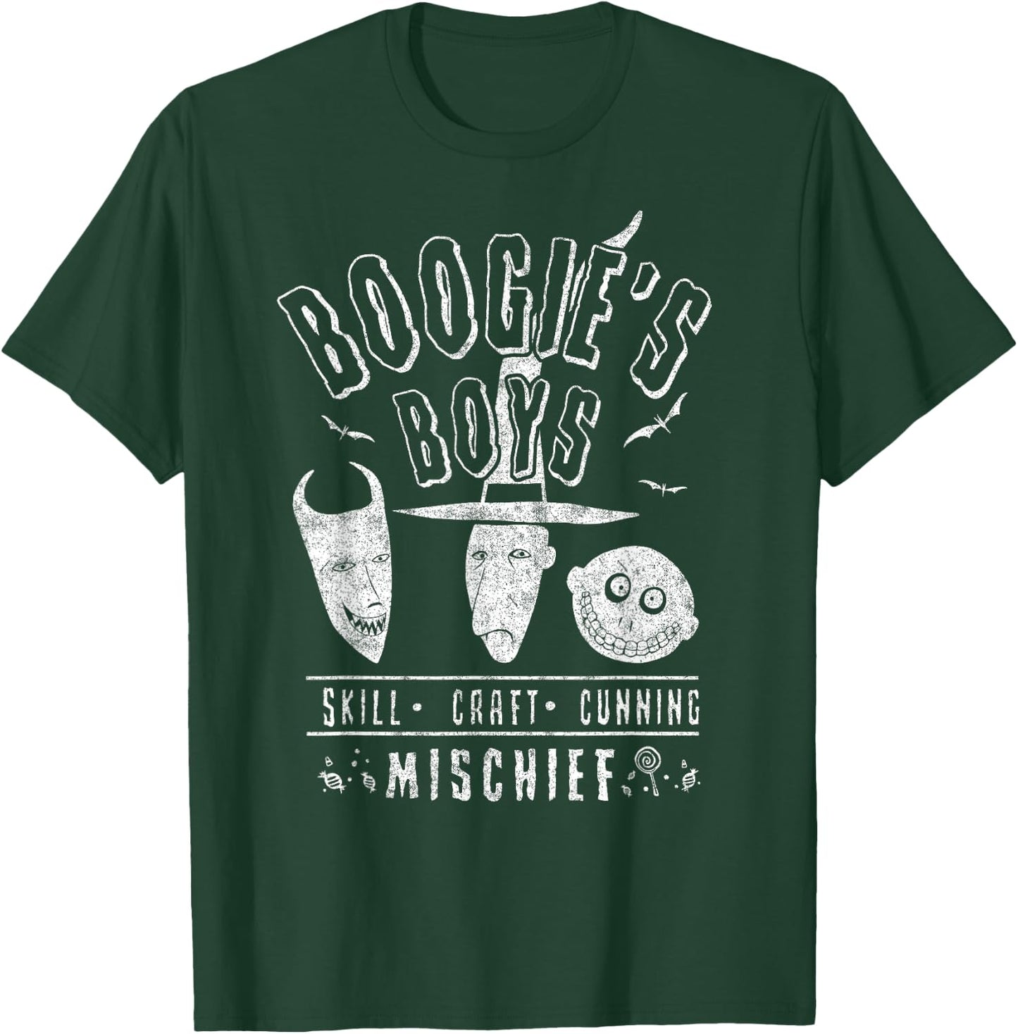 Disney The Nightmare Before Christmas Boogie's Boys Small T-Shirt - T-Shirt | Forest