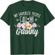 My Favorite People Call Me Granny Floral Birthday Granny T-Shirt - T-Shirt | Forest