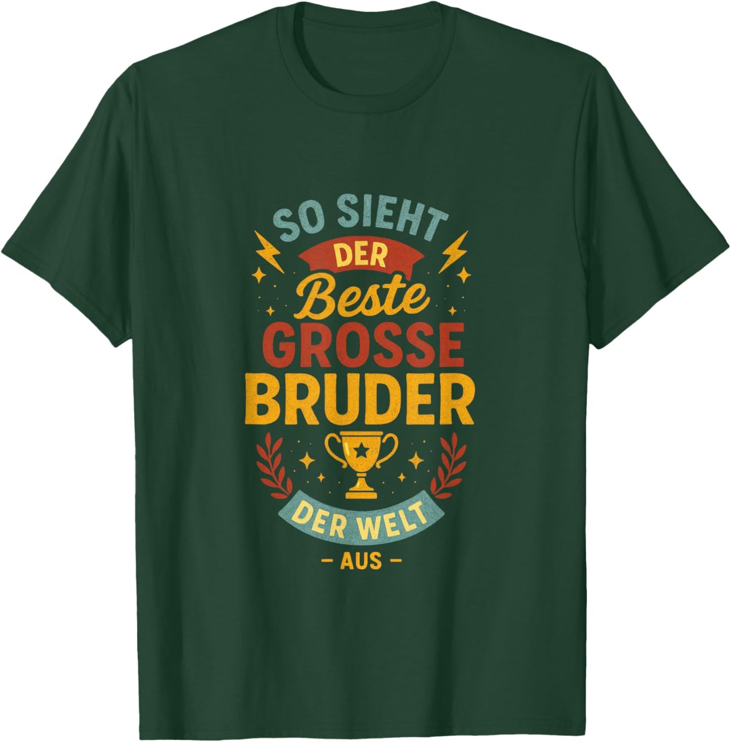 So Sieht Der Beste Grosse Bruder Der Welt T-Shirt - T-Shirt | Forest
