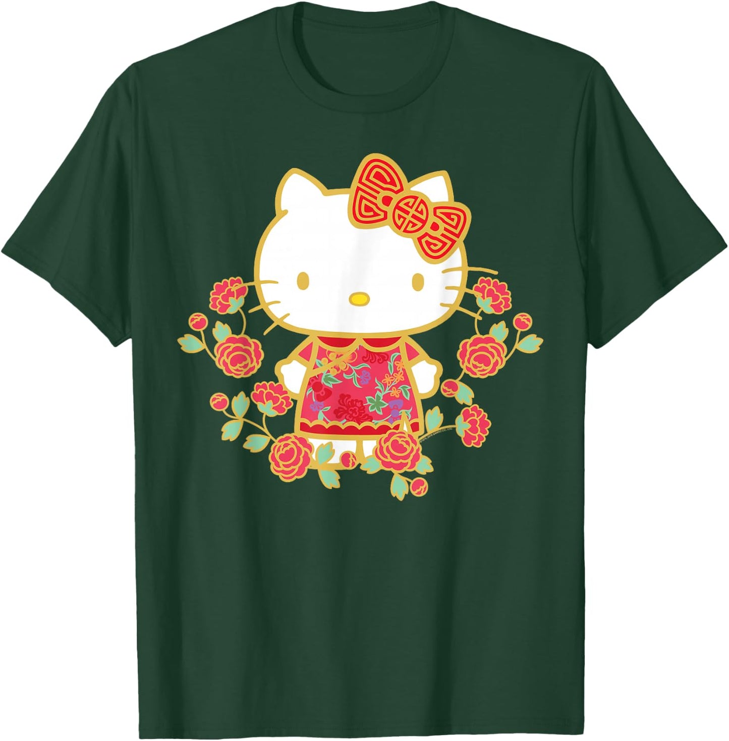 Hello Kitty Happy Lunar New Year Shirt T-Shirt - T-Shirt | Forest