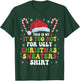Groovy This Is My It's Too Hot For Ugly Christmas Sweaters T-Shirt - T-Shirt | Forest