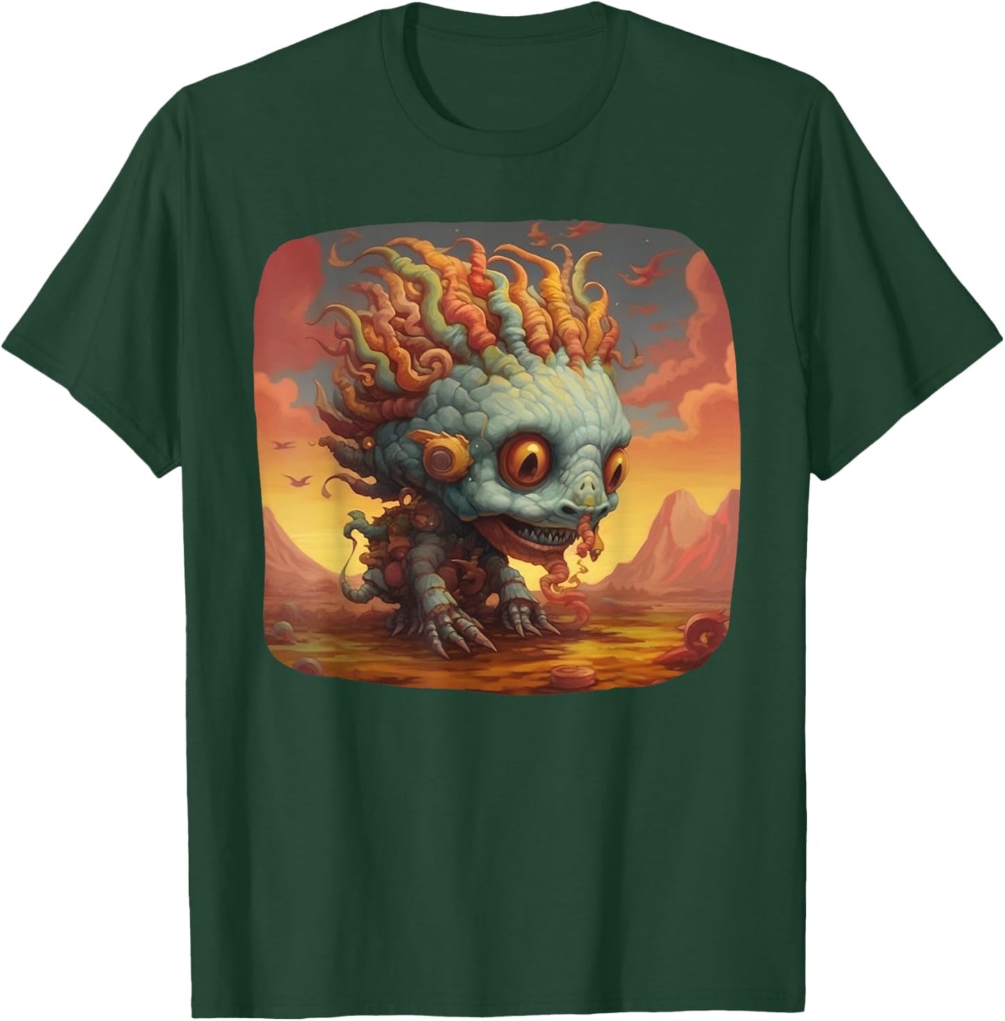 YA Sci Fi Giger Aliens T Giger Dream Space Martian Fantasy T T-Shirt - T-Shirt | Forest